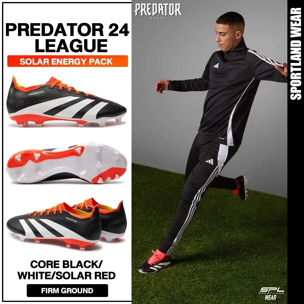 Adidas อาดิดาส รองเท้าฟุตบอล รองเท้าสตั๊ด FB Predator League Firm Ground IG7762 (3000)