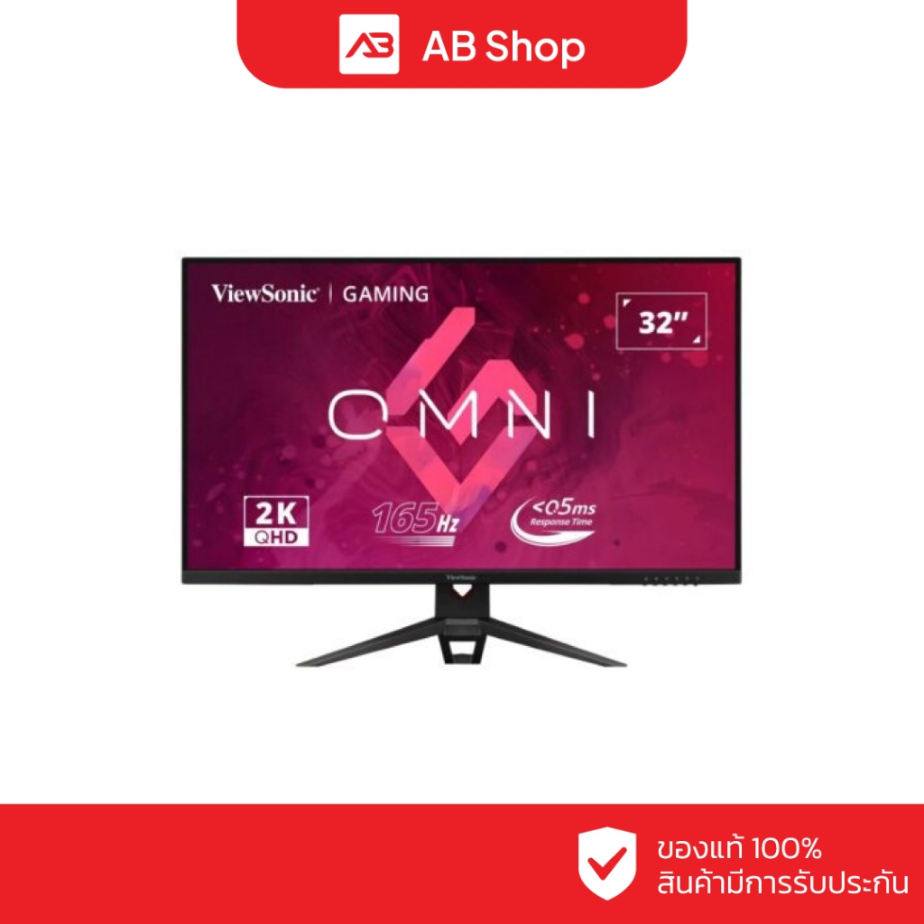 ViewSonic Gaming Monitor 32″ IPS 2K QHD(2560×1440) 165Hz รุ่น VX3219-2K-PRO-2