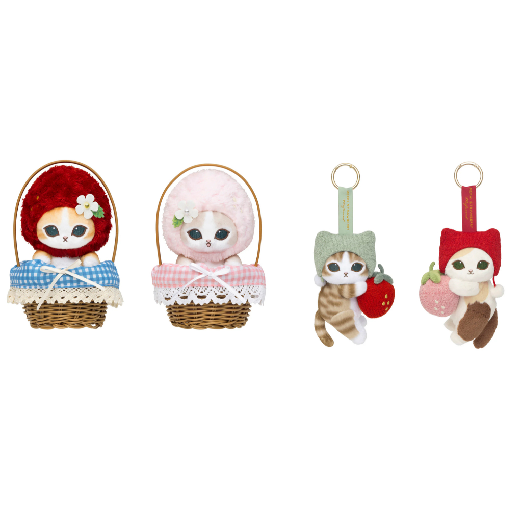 [Direct from Japan] mofusand MERCI STRAWBERRY series Japan NEW