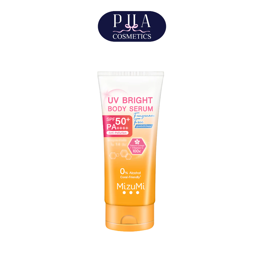 MizuMi UV Bright Body Serum SPF50+ PA++++ 120-180 มล. มิซึมิ เซรั่มกันแดดทาผิวกาย เบาสบาย ซึมไว thumbnail 5