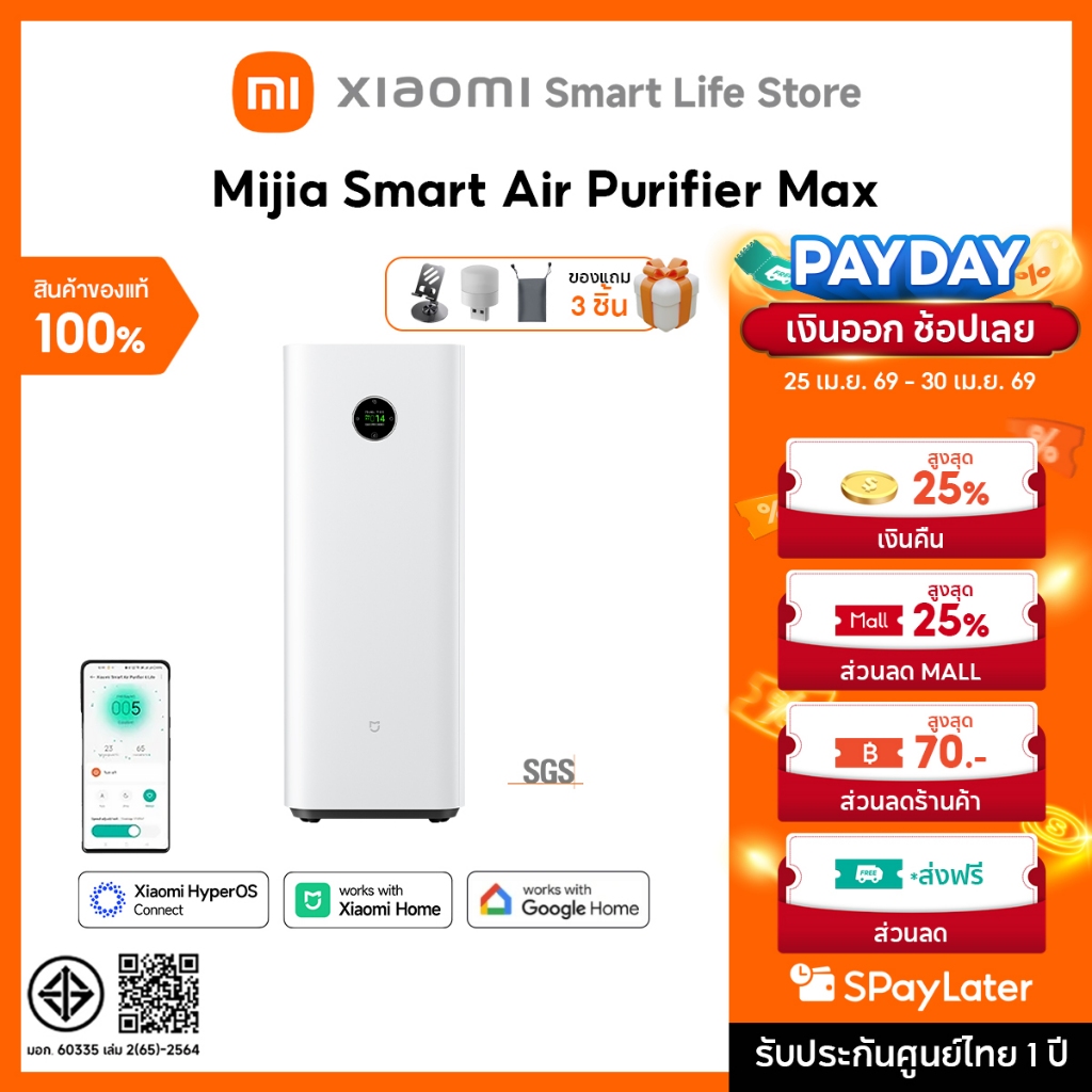 Xiaomi Mijia Smart Air Purifier Max /6 /4