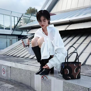 Rally City Tote Bag Dark Roast rally movement tote bag 💖แท้💯✅✨เป็นของแท้ 100% 🔥 จากofficial