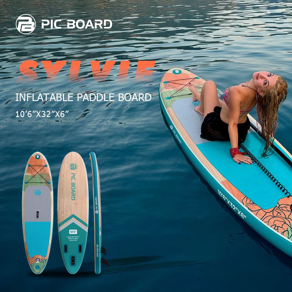 SUP Board brand Pic Board – inflatable paddleboard full set แพดเดิ้ลบอร์ด Sup บอร์ด ยืนพาย แบบเป่าลม