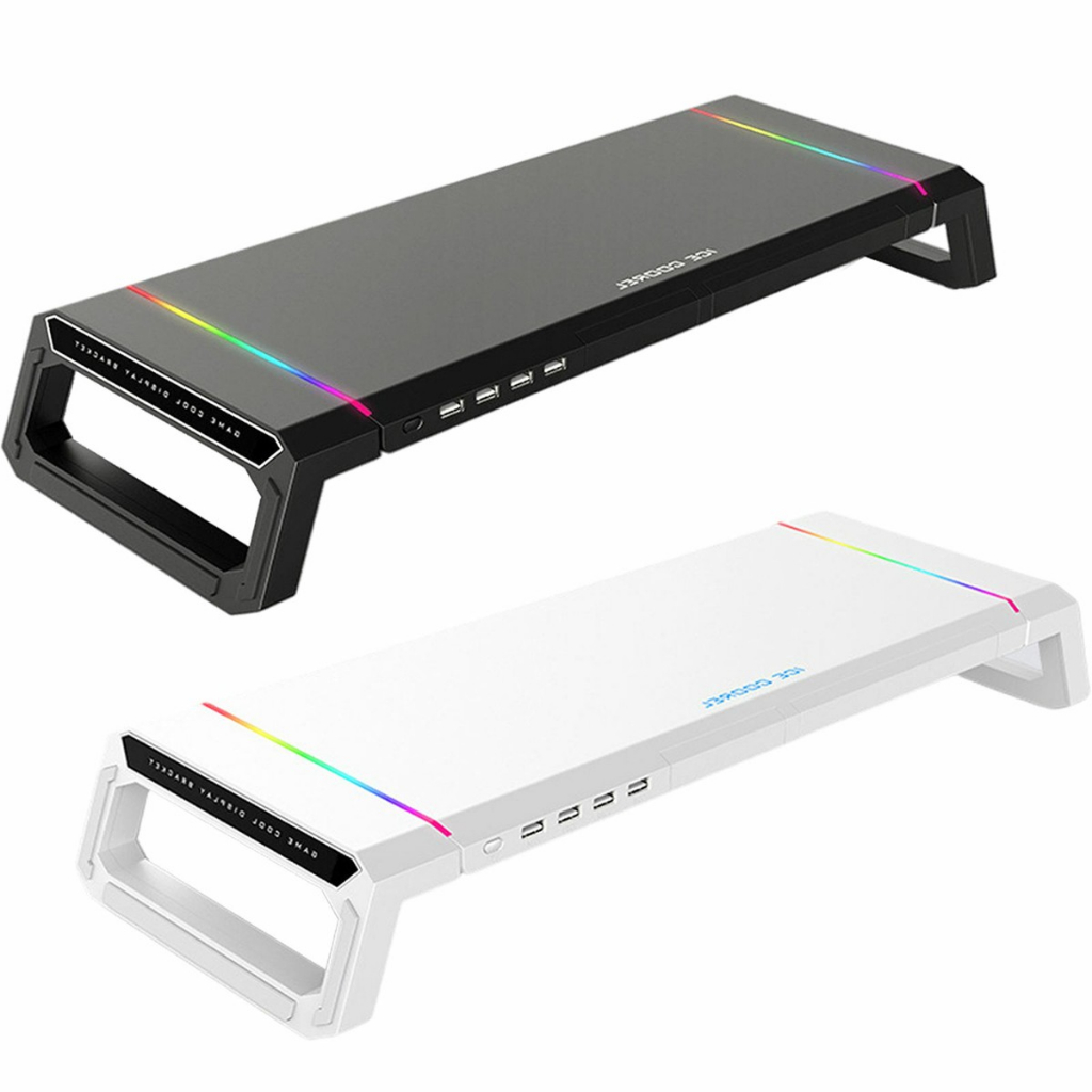RGB Monitor riser ชั้นวางจอคอม ชั้นวางคอมพิวเตอร์  มัลติฟังก์ชั่นแท่นวางจอคอมพิวเตอร์ (มีตัวเลือกรุ่น)