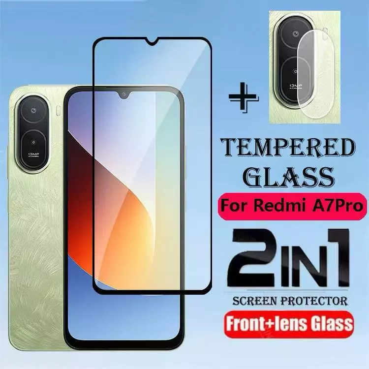 ฟิล์มกระจกนิรภัยเต็มจอ สำหรับ Xiaomi Redmi A7Pro /Poco C81Pro