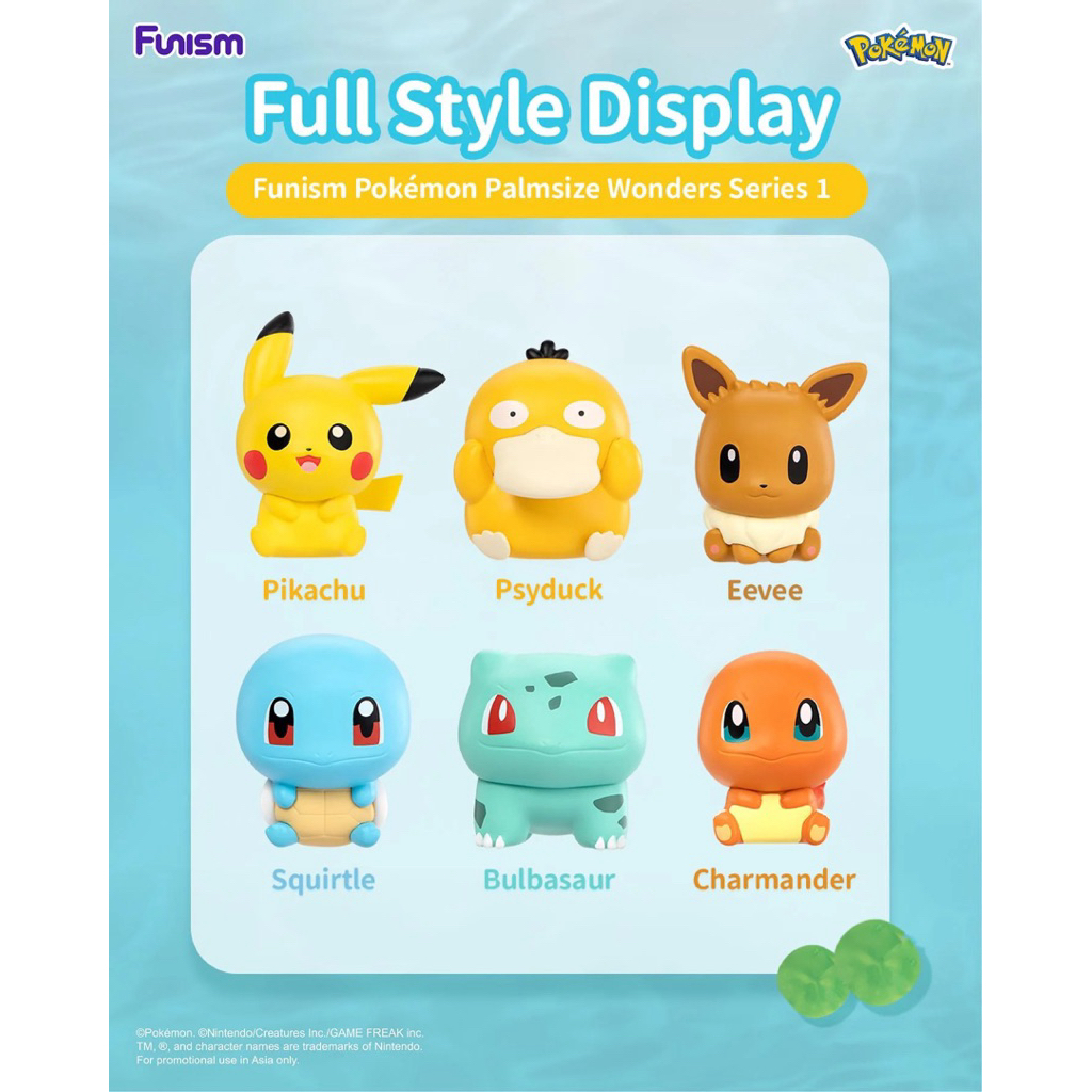 Funism Pokemon Palmsize wonder series 1