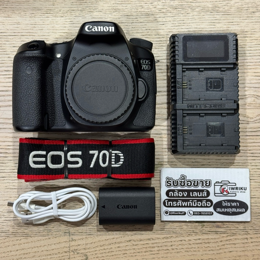 Canon EOS 70D (บอดี้) (2-Hand) สภาพดี