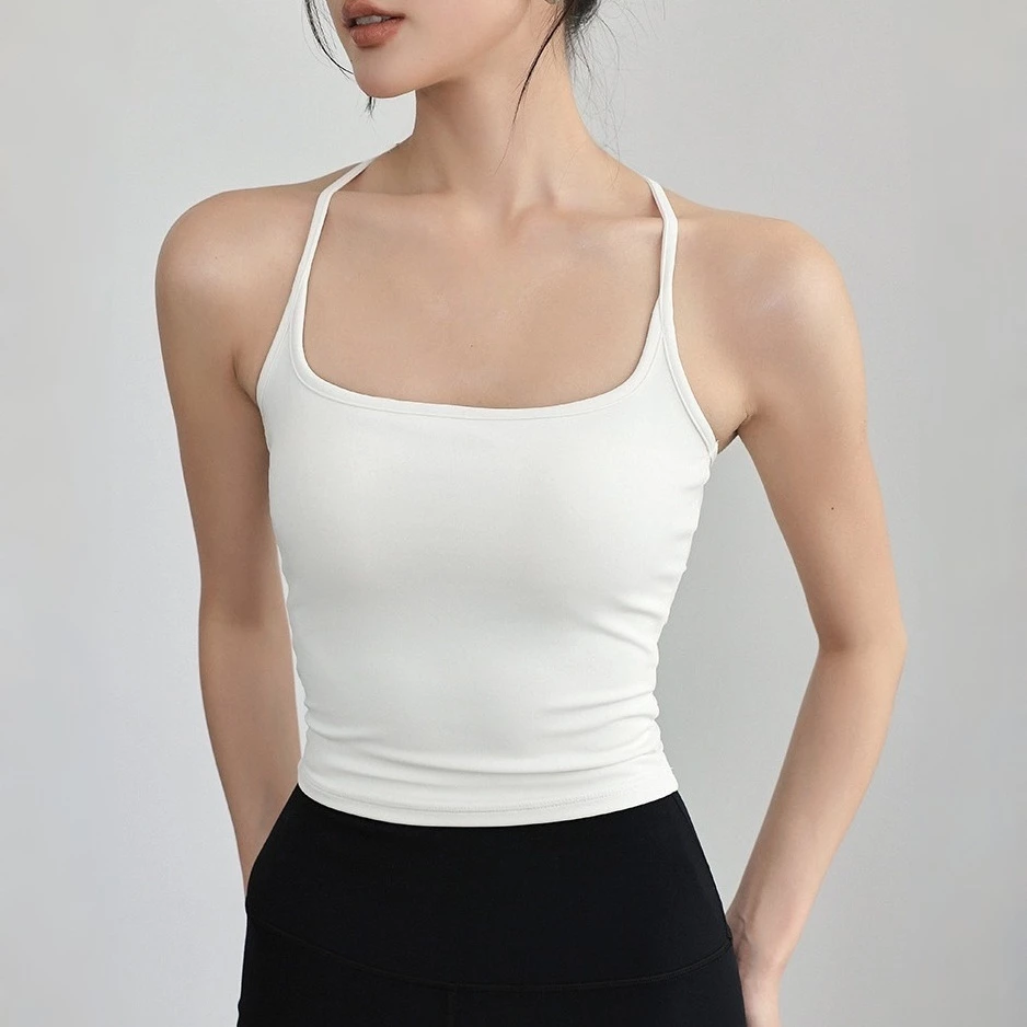 FitYoga เสื้อกล้ามโยคะสตรีมีแผ่นรองอก thumbnail 4