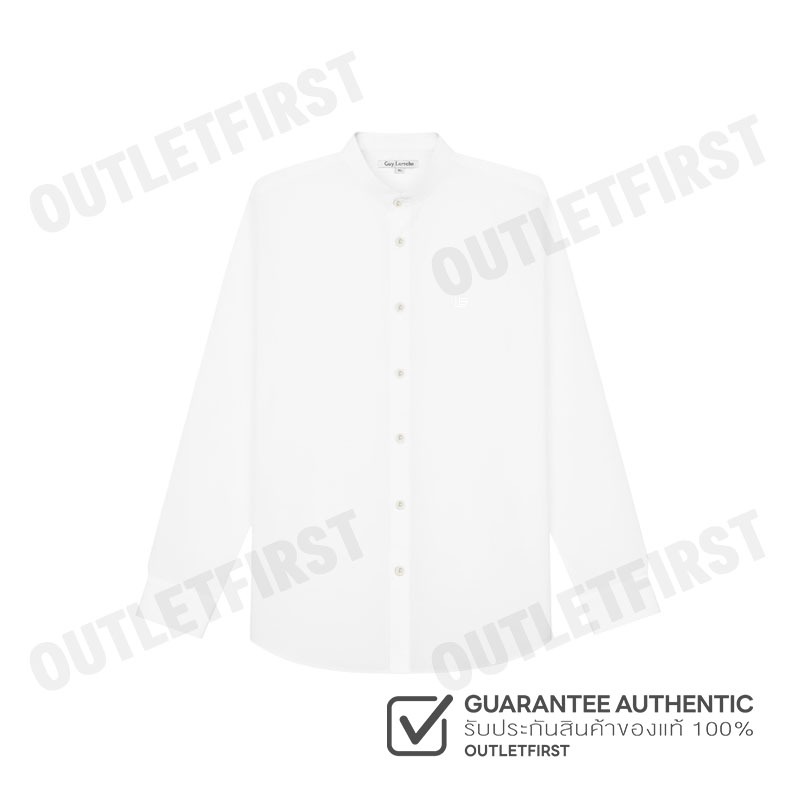 GUY LAROCHE รุ่น MAN'S LONG SLEEVES SHIRT CODE: BAB6260P4WH เสื้อเชิ้ต เสื้อแขนยาว เสื้อเชิ้ตผู้ชาย