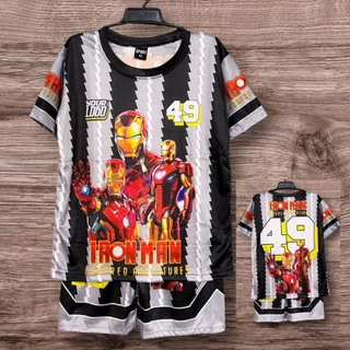 ชุดเด็ก ชุดเด็กพิมพ์ลายทั้งตัวเสื้อ+กางเกง ใส่ได้ทั้ง ดช/ดญ