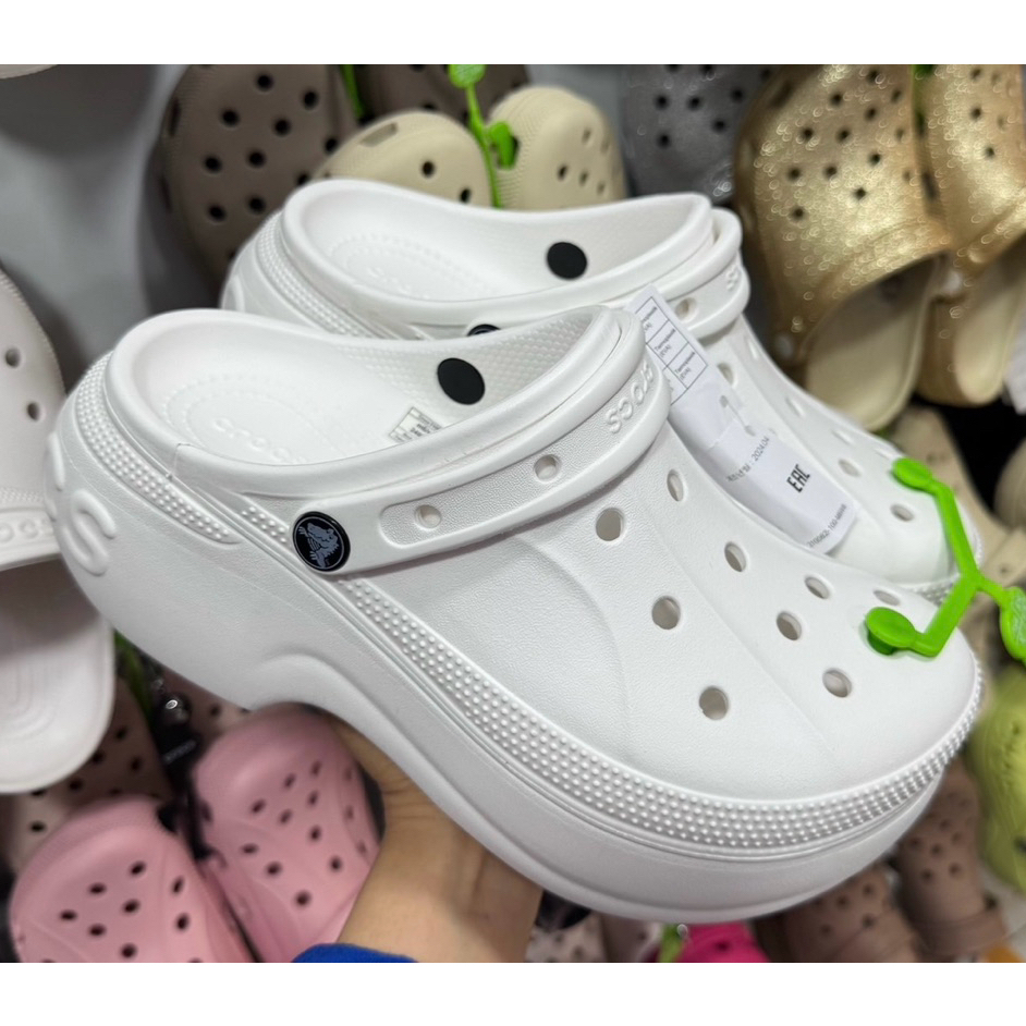 Crocs Lite Ride Clog รองเท้าแตะแบบลำลองงานดีมาใหม่สุดฮิตใส่ได้ทุกเพศ ราคา ถูกที่สุด ดีลบีเคเค แกลเลอรีภาพที่ 3