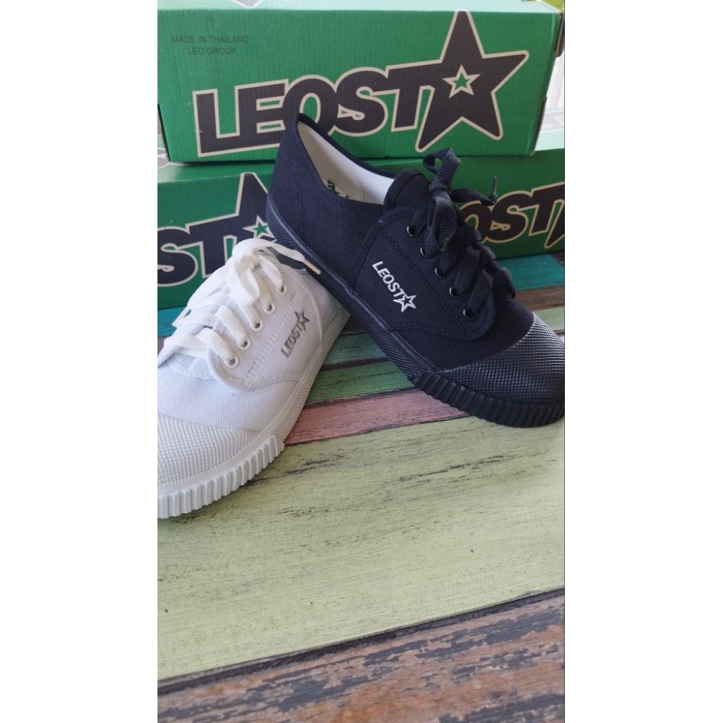 LEOSTAR รองเท้าผ้าใบ รองเท้ากีฬา รองเท้านักเรียน รุ่น205 Leo ราคา ถูกที่สุด ดีลบีเคเค