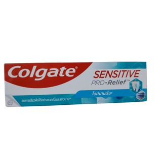 Colgate Whitening ยาสีฟัน ลดเสียวฟัน ไวท์เทนนิ่ง Toothpaste Sensitive Pro Relief 110g x 1