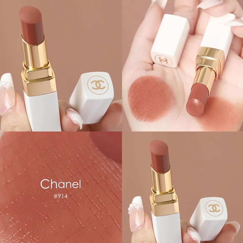 ของแท้ใหม่เอี่ยม  Chanel rouge coco baume 3g แท่งสีขาว ลิปบาล์ม สี #914 #916 #918 #920 ราคา ถูกที่สุด ดีลบีเคเค แกลเลอรีภาพที่ 5