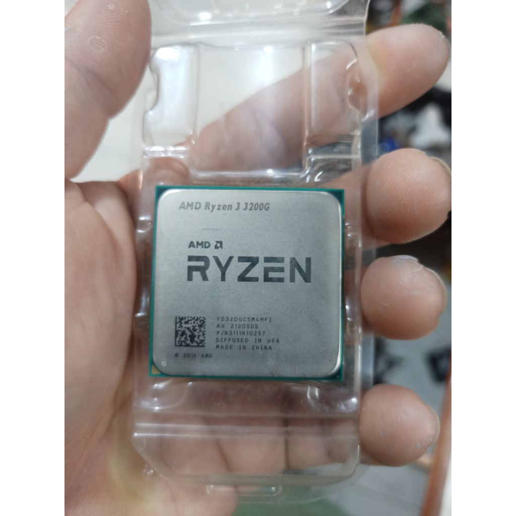 CPU AM4 RYZEN3 2200G RYZEN3 3200G มือสองเฉพาะCPU ใช้งานปกติ