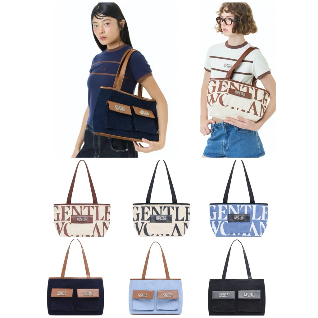 GENTLEWOMAN🌈มีโค้ดลด10-30% Gentlewoman กระเป๋า รุ่น Daily Office Tote Bag📍สินค้าของแท้จากShop