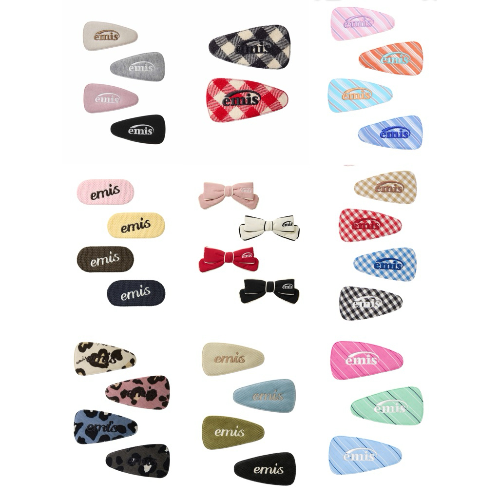 (Pre-Order 10-15 วัน🇰🇷) EMIS HAIRPIN กิ๊บ กิ๊บติดผม