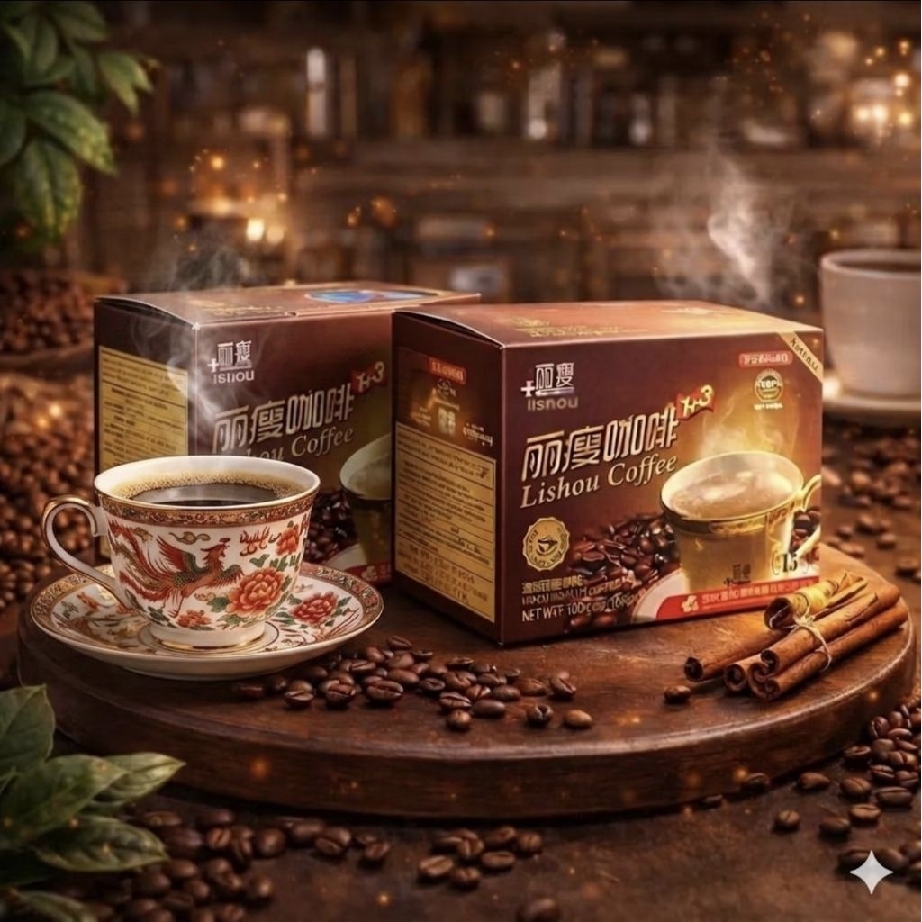 [ 1 กล่อง ] กาแฟคั่วแท้3-in-1 หอมกลิ่นกาแฟแท้ 15ซอง กล่องทอง