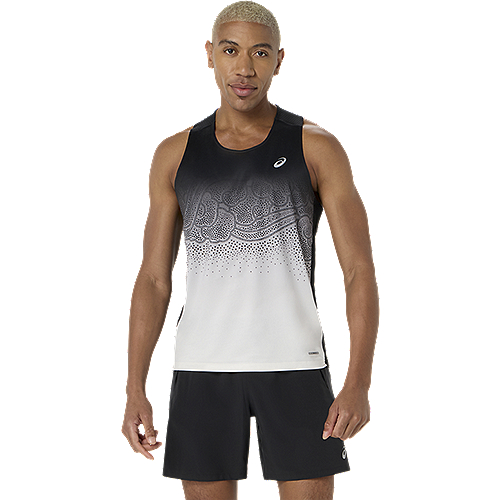 ASICS :  2011D522.001 ROAD FADE SINGLET MEN เสื้อกล้ามผู้ชาย