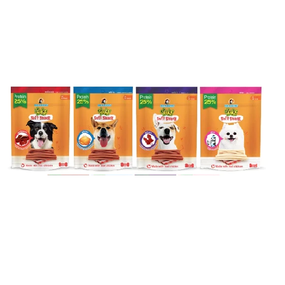BEARING ขนมสุนัขขนมหมา เนื้อไก่อัดแท่ง Jerky Treats Soft Snack300กรัม