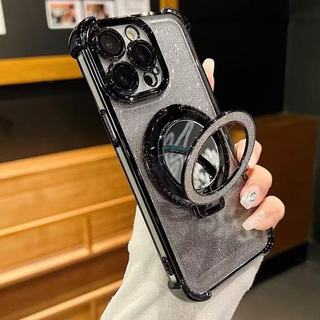 เคส กริตเตอร์ หรูหรา สำหรับ Vivo V70 V70FE Y05 Y11D Y21D Y31 2025 Y05 Y04 Y04S Y29S เคส แหวน ตั้งได้กันกระแทก W1