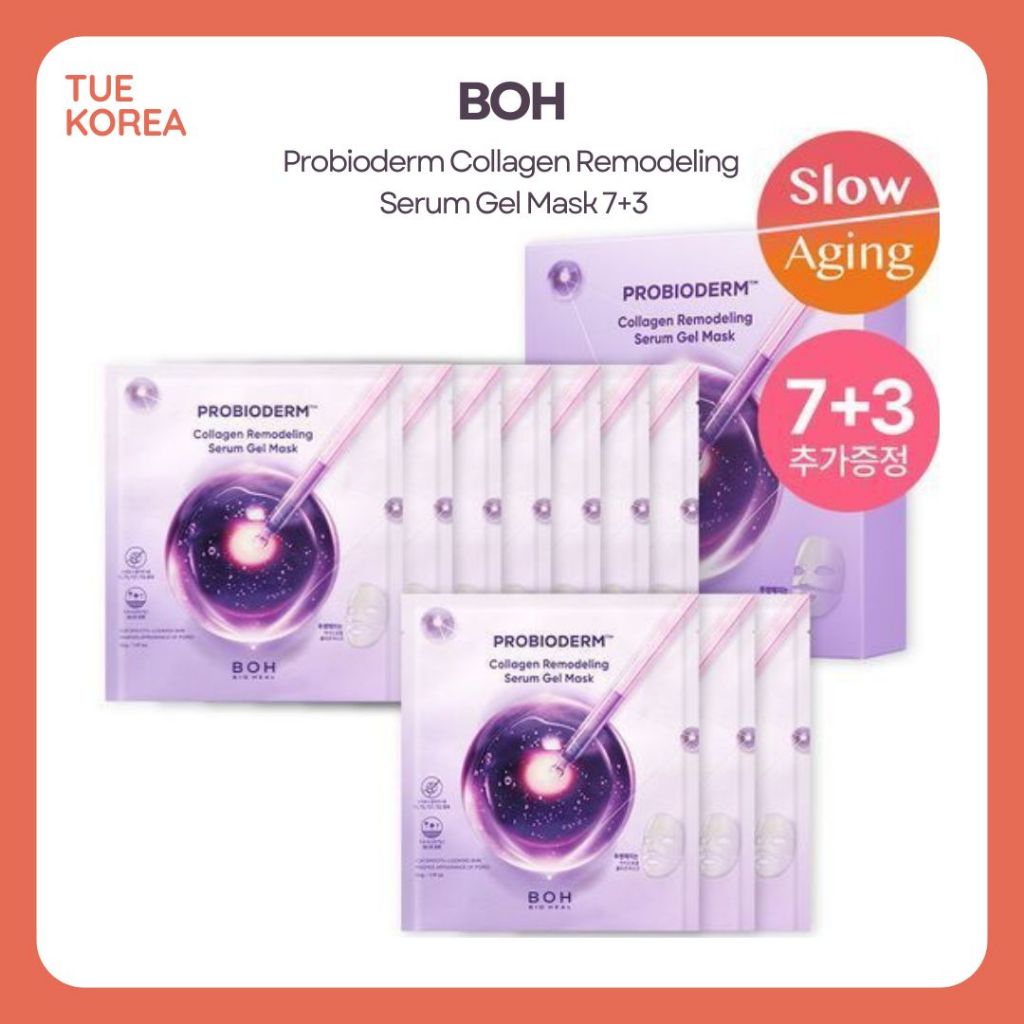 BIOHEAL BOH - Probioderm Collagen Remodeling Serum Gel Mask Sheet 7+3