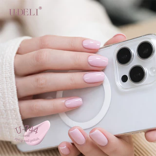 U-DELI สีทาเล็บกึ่งเจล (ไม่อบ) New Collection อ่อนโยน เหมาะกับผิวแพ้ง่าย ไร้กลิ่นฉุน U743-749