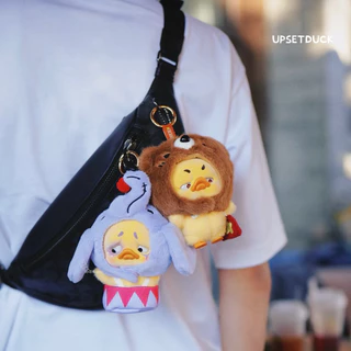 [1จุ่ม] Pocket Upsetduck Crazy Circus Duck Plush Keychain - พวงกุญแจตุ๊กตาเป็ดหน้าบึ้ง คณะละครสัตว์ ของแท้ 100%