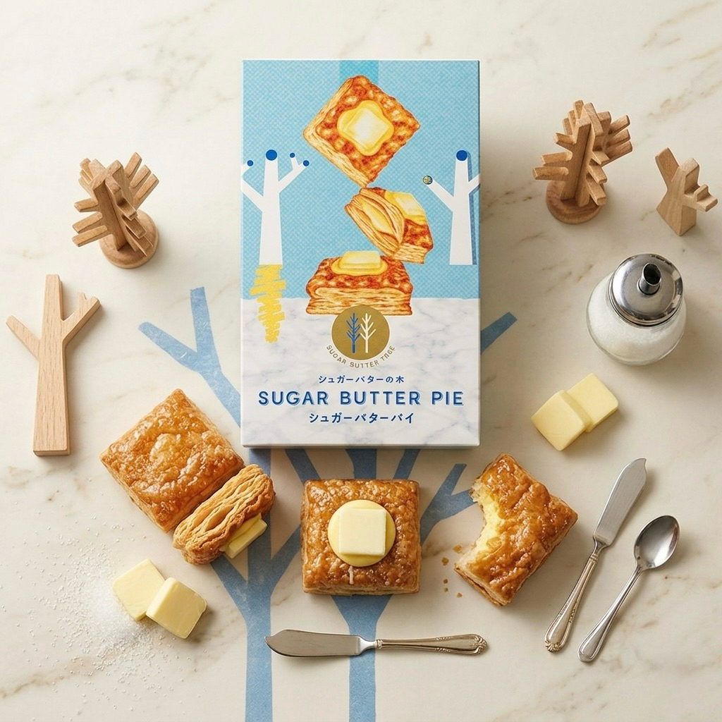 Sugar Butter Pie เนยฉ่ำๆ หอมเนยเตะจมูก หวานละมุน เมื่อกัดเข้าไปจะเจอไส้ "บัตเตอร์วิปช็อกโกแลต" ฟินสุดๆ