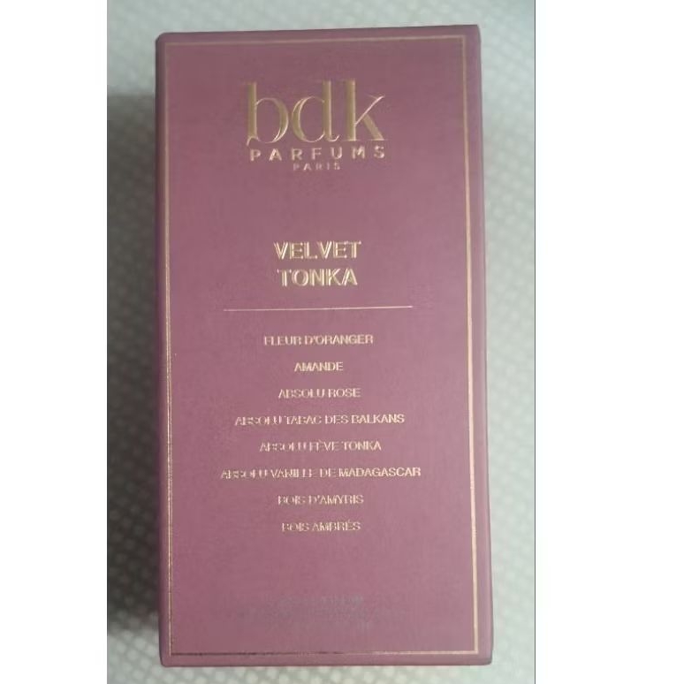 (ส่งต่อ) BDK Parfums Velvet Tonka (แท้/สภาพใหม่มาก)