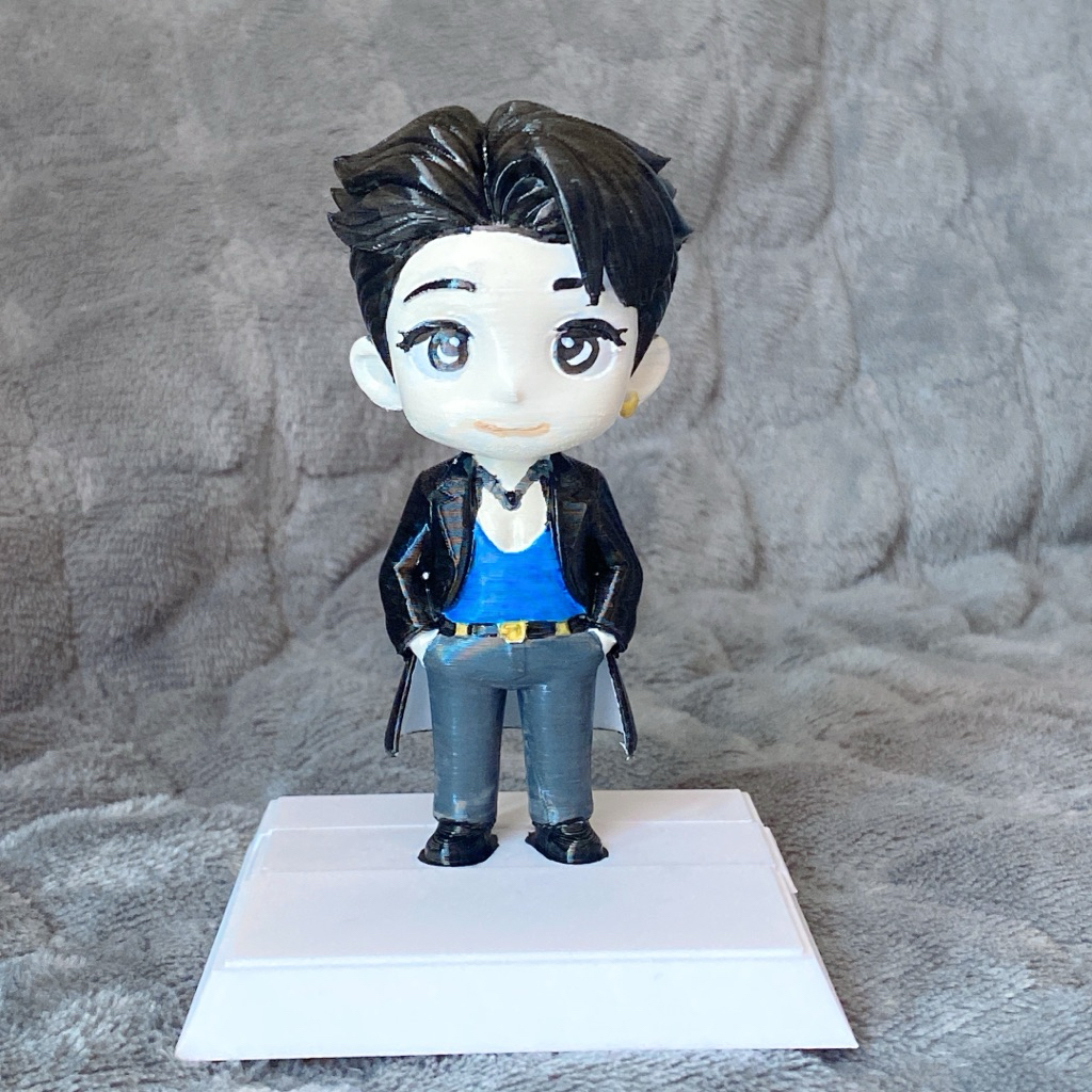 โมเดล 3 มิติ 3D Print Chibi ของขวัญ งานแฮนเมด งานสั่งทำ วันสำคัญ
