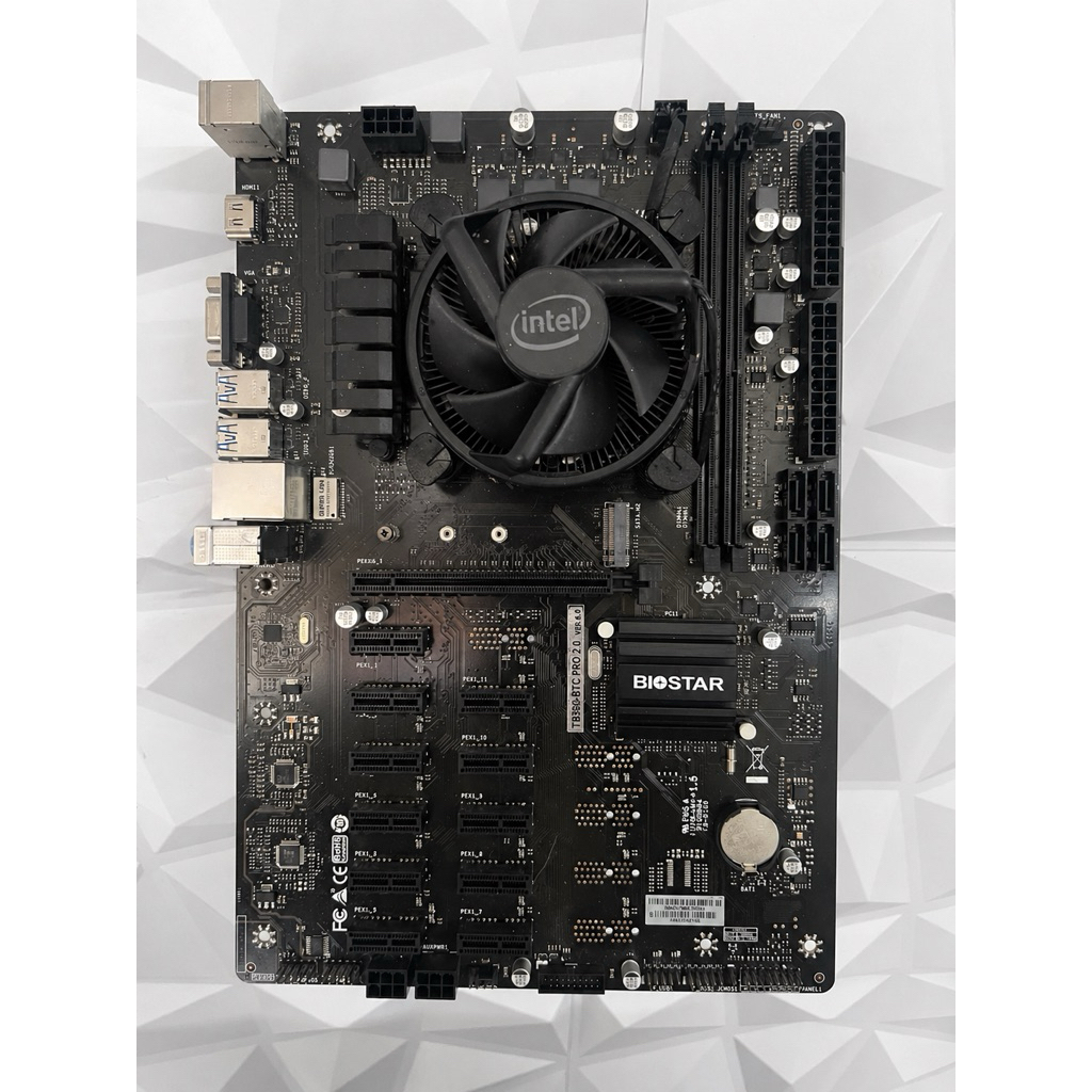 ชุด CPU i3-8100 + MB B360M (มือสอง)