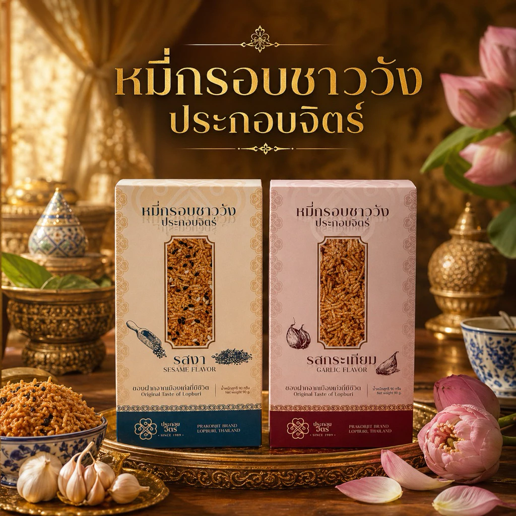 โฉมใหม่‼️ ปรับขนาด ลดราคา หมี่กรอบชาววังประกอบจิตร์ ฉีกซองกินง่ายกินได้ทุกที่ ชิ้นพอดีคำ รสชาติกลมกล่อม