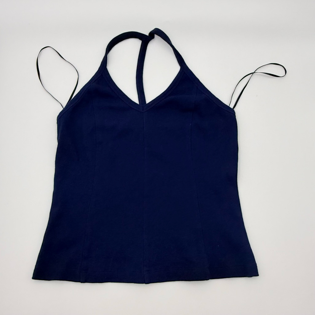 CPSเสื้อสายเดียวคล้องคอNavyHalterTop [Used]