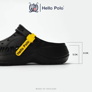 รองเท้าหัวโต Hello Polo HP8067 นุ่มนิ่มฟินเท้าเว่อร์ ดีไซน์สุดคิ้วท์ ใส่ลุยฝนลุยน้ำได้สบายมาก ทนทาน ลุยได้ทุกที่