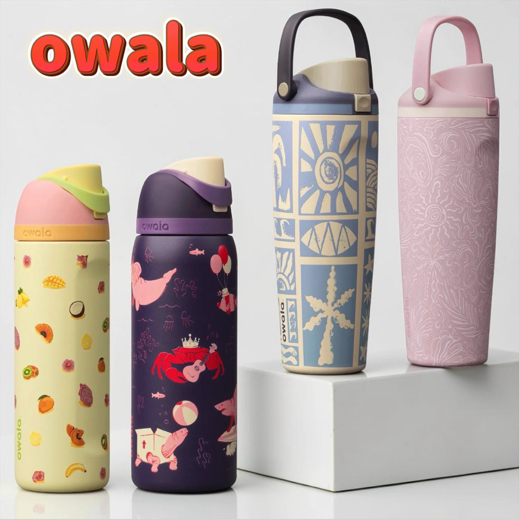 แก้วเก็บความเย็น Owala USA Freesip Sway มีสีและขนาดให้เลือก
