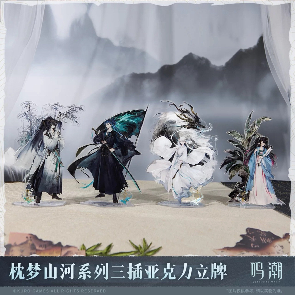 [พร้อมส่ง] official แท้ Jiyan/Jinhsi/Qiuyuan/Zhezhi Traditional Outfit Acrylic stand Wuwa Wuthering 