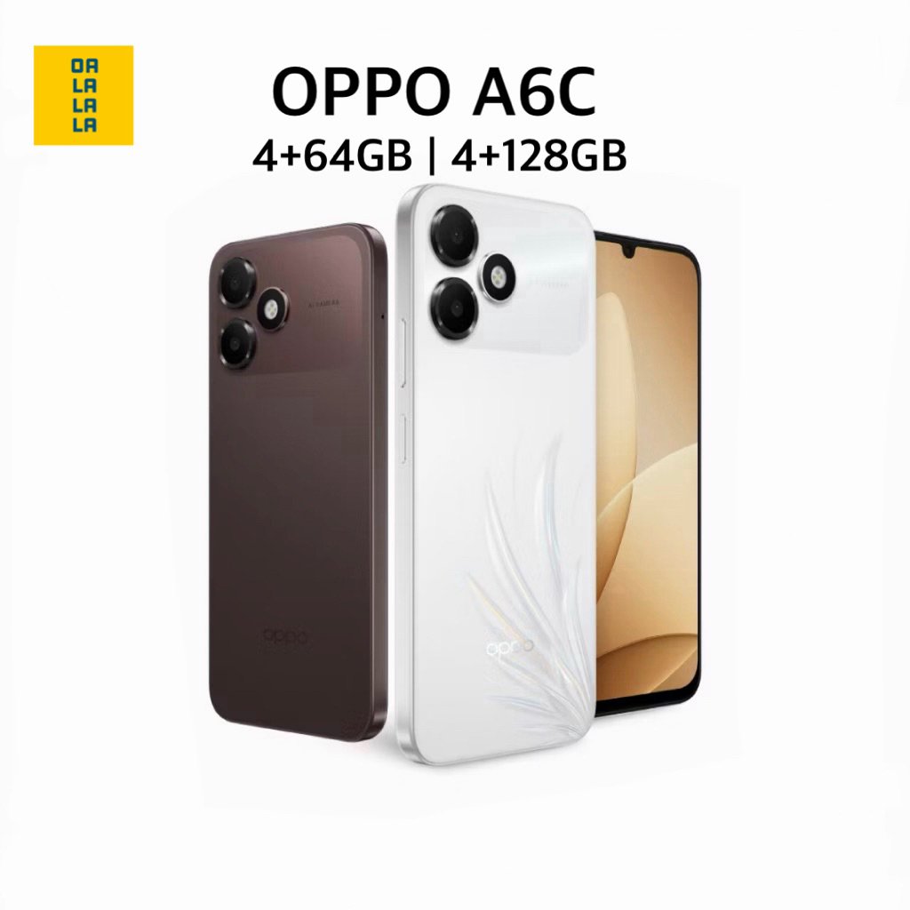 OPPO A6c [4+64GB|4+128GB] แบต7,000mAh เครื่องศูนย์แท้ รับประกันศูนย์ไทย 1 ปี