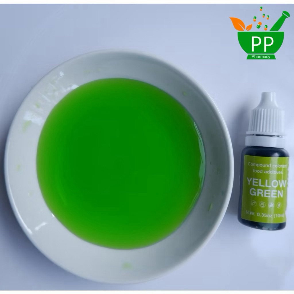 สีผสมอาหาร สีเขียวD 💚 ผสมน้ำอัดลม ผสมเครื่องดื่ม (จำนวน 1 ขวด)