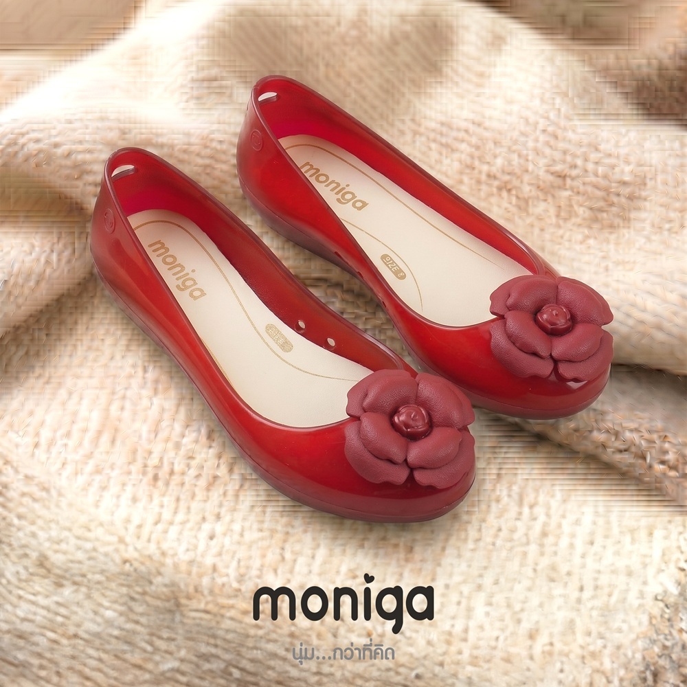 MONIGA รุ่น Julie Flora รองเท้าคัทชูผู้หญิง