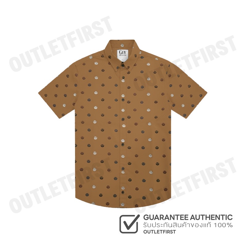 GUY LAROCHE รุ่น MAN'S SHORT SLEEVES SHIRT CODE: DAC5201P4EB เสื้อเชิ้ต เสื้อแขนสั้น เสื้อผู้ชาย