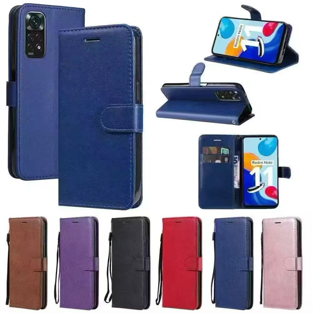 เคสฝาพับ ล็อคได้ สำหรับXiaomi Redmi Note12 Pro Plus Redmi Note11 Note11s Note11Pro Redmi Note10 Pro Note10sเคส ฝาพับหนัง