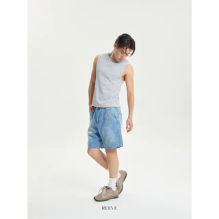 REEVE DRIFT SHORTS - กางเกงยีนส์ขาสั้น