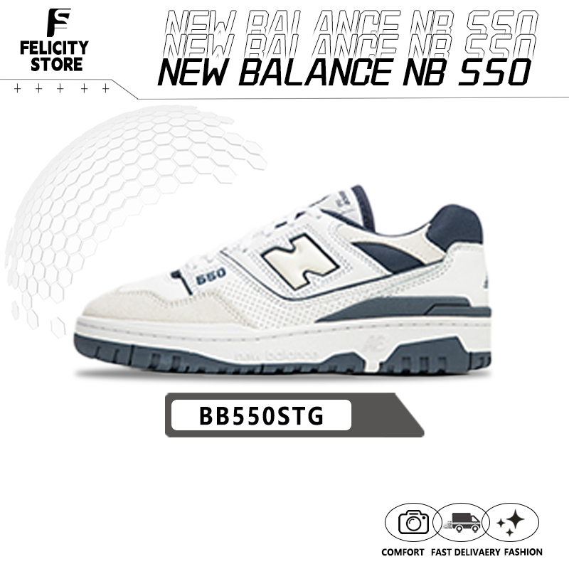 ของแท้ 100%▶ New Balance NB 550 รองเท้ากีฬา BB550STG🍫