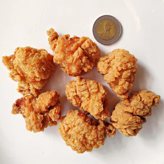 คาราเกะไก่ เนื้อไก่ส่วนสะโพกชุปแป้ง สินค้าตกเกรดจากโรงงานส่งออก น้ำหนัก 1กิโลกรัม