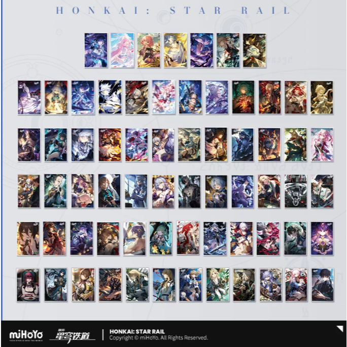 Preorder Honkai Star Rail Light Cone Shikishi