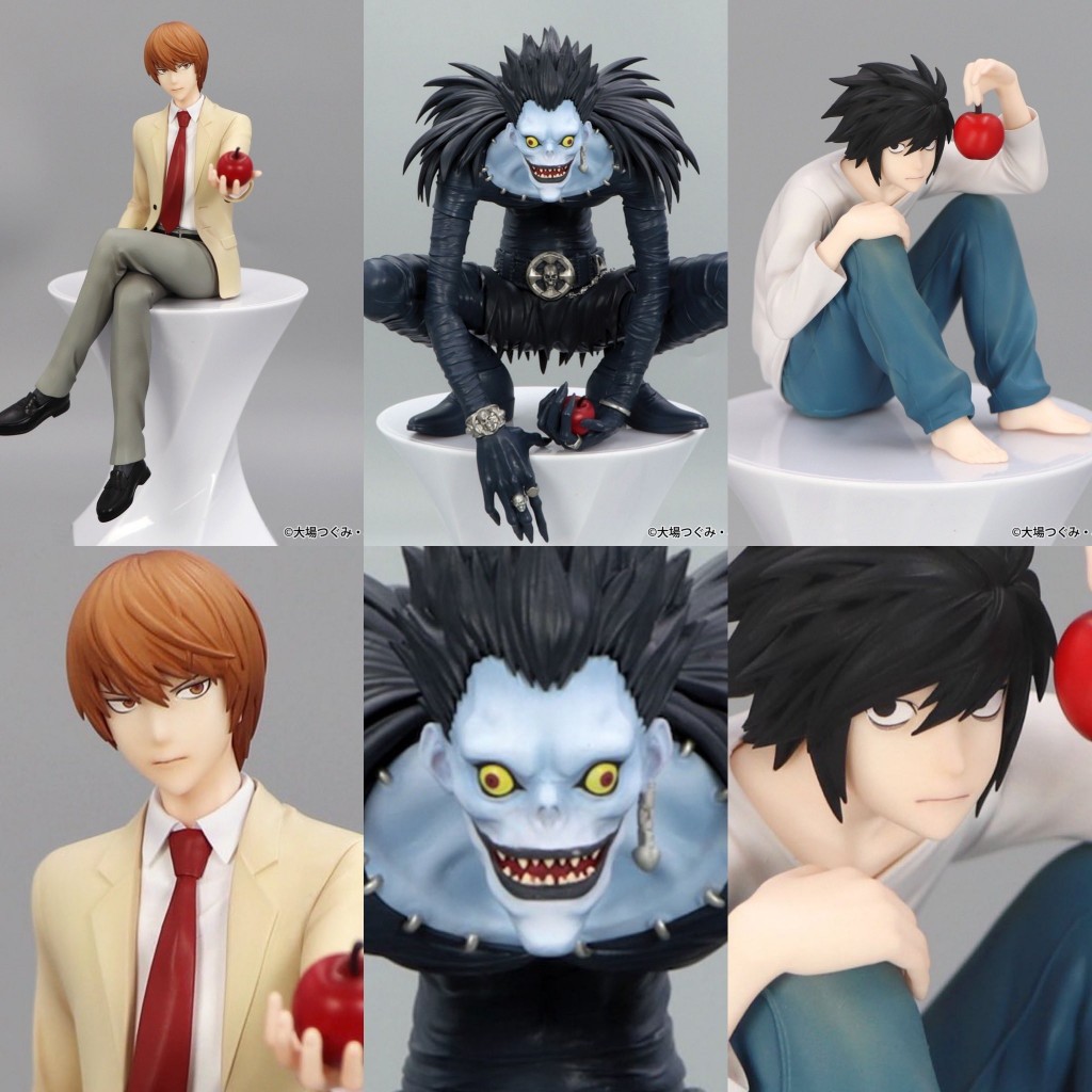 Pre-Order- DEATH NOTE Noodle Stopper Figure Light Yagami / Ryuk / L