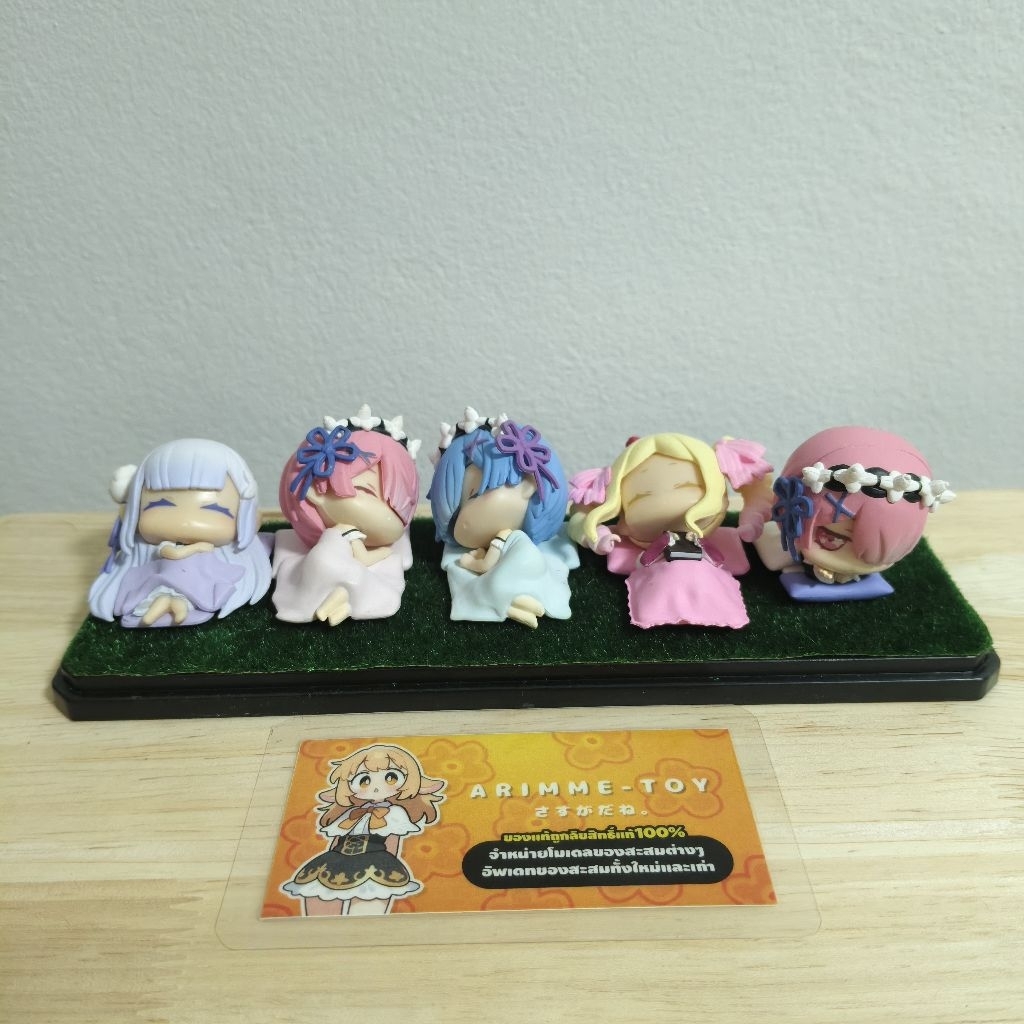 rezero  กาชาปอง ล็อต jpan (พร้อมส่ง🔥)
