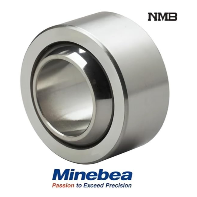 MBT10 ( 10 x 21 x 10 mm.) MBT 10 NMB Stainless 440C Spherical Bearing, ( Self-Lubricanting ) Minibea
