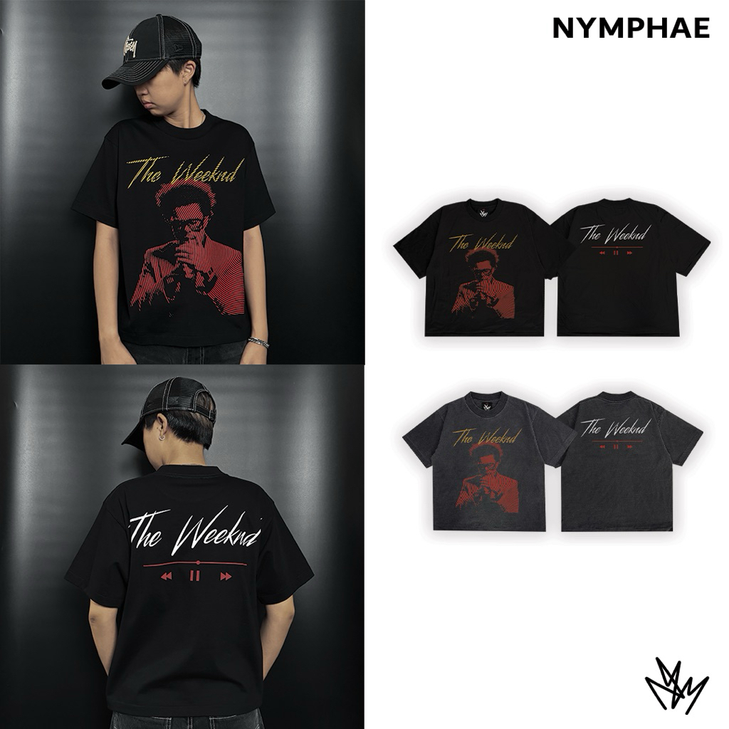 NYMPHAE: The Weeknd [Oversized, Boxy T-shirt]